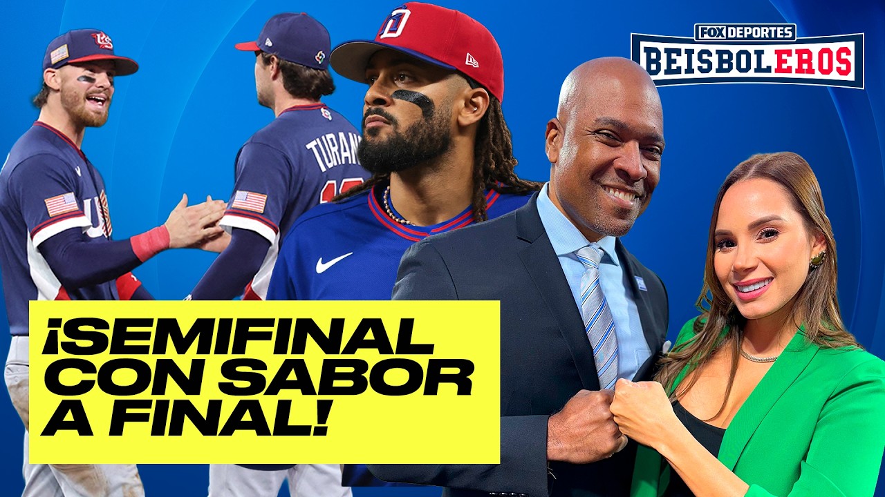 🤯⚾ SEMIFINAL DE LUJO. República Dominicana y Estados Unidos se enfrentan | Beisboleros Ep 33
