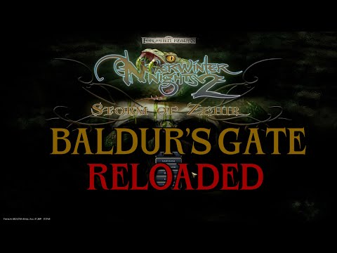Trying Baldur's Gate Reloaded Mod in Neverwinter Nights 2