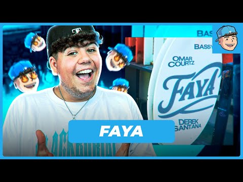 REACCIÓN a Bassy x Omar Courtz x Derek Santana - FAYA (Video Oficial)