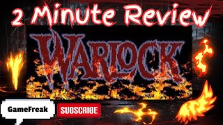 Warlock A 2 Minute Review #videogames #gaming #review