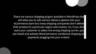 Best WooCommerce Shipping Plugins In 2022