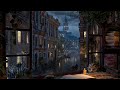 Venice Water Canal View Ambience With Relaxing Light Rain Sounds For Focus Study And Relaxation