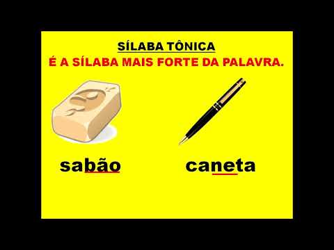 24 - Língua Portuguesa  Sílaba tônica 29 04 2020