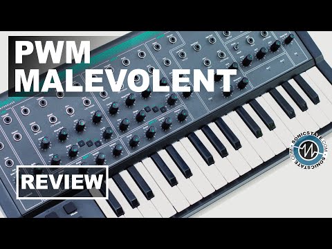 PWM Malevolent 32-Key Semi-Modular Analog Synthesizer 2021 - Present - Black image 5