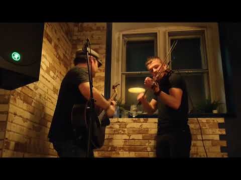 Rory and The Island. Waterfall. Rory Gallagher and Sean Magee.