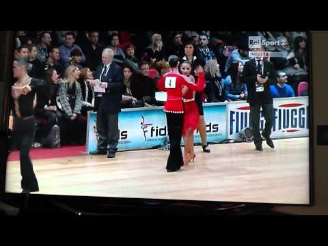 diretta Rai Sport Campionati Italiani Assoluti 2014 latino 14/15