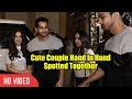 CUTE Couple 😍😊😘 Kim Sharma And Harshvardhan Rane Spotted Together At Varun Bahl Store Launch