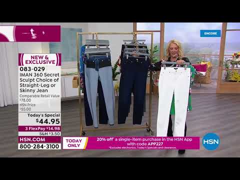 HSN | IMAN Global Chic Fashions 02.27.2022 - 06 AM