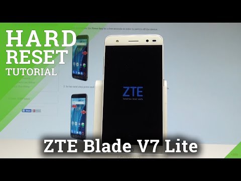 How to Hard Reset ZTE Blade V7 Lite - Bypass Screen Lock |HardReset.info