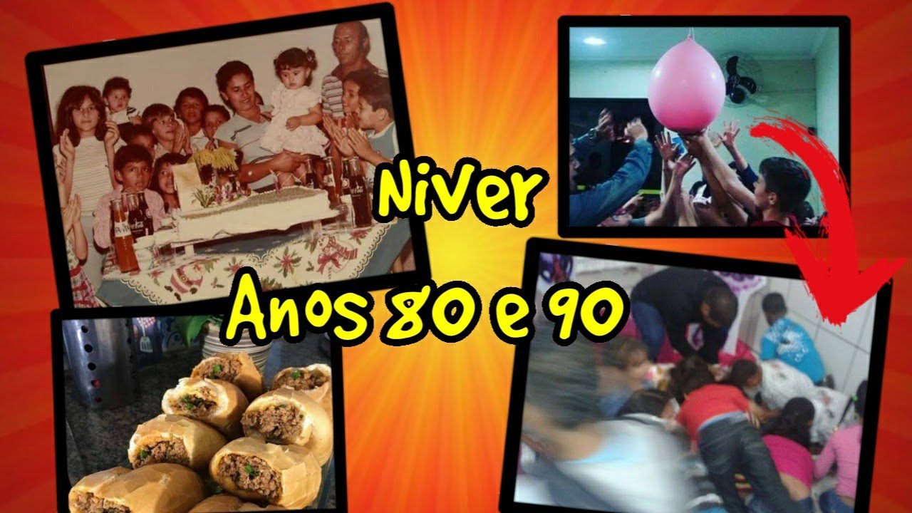 Tema De Aniversário Anos 80