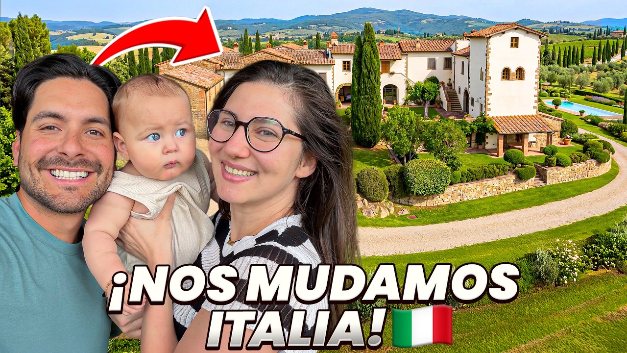 NOS MUDAMOS A VIVIR AL CAMPO EN ITALIA - NUESTRA VILLA EN LA TOSCANA 🇮🇹