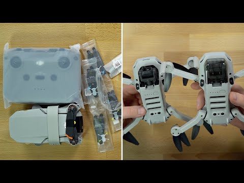 DJI Mini 2 - Unboxing, erster Eindruck & kurzer Vergleich zur Mavic Mini 1. Generation // DEUTSCH