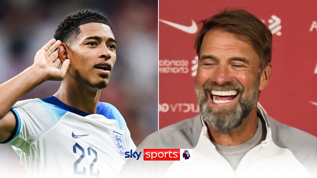 Jurgen Klopp laughs off the prospect of signing Jude Bellingham