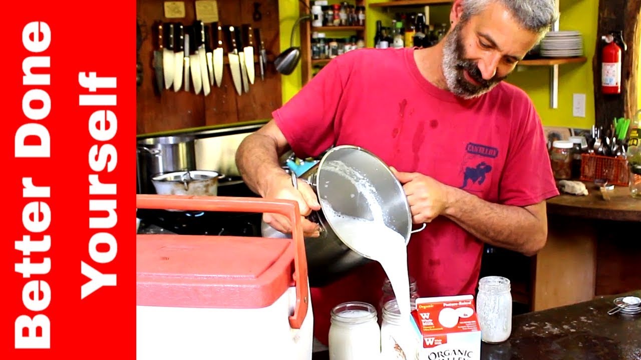 Sandor Katz Makes Yogurt ~ Fermentation Workshop Episode.01