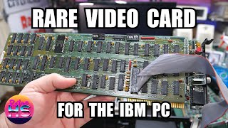 Rare Video Card Found Inside An Original IBM 5150 PC!