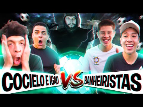 DESAFIO MAIS ENGRAÇADO DO MUNDO! (BANHEIRISTAS vs JULIO COCIELO e IGÃO)