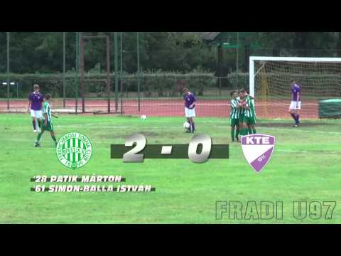 FTC - KTE 3-2 U97 2012 U16. I.oszt bajnoki