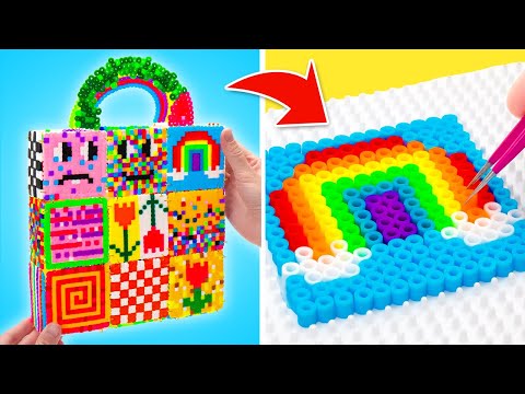 Sam’s Fashion Fix! 🧵 Make a Cool Bag from Thermo Beads