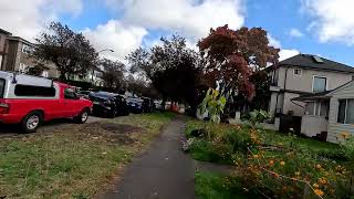 Vancouver BC Canada East 55th Avenue (MAIN Street to FRASER & passing Prince Edward & St George)