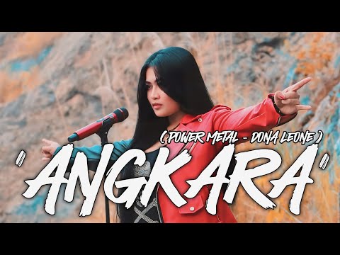 ANGKARA - DONA LEONE | Woww VIRAL Suara Menggelegar Lady Rocker Indonesia | ROCK