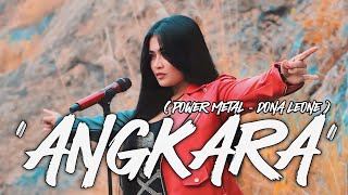 Download lagu ANGKARA - DONA LEONE | Woww VIRAL Suara Menggelegar Lady Rocker Indonesia | ROCK mp3