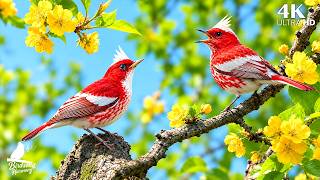🐦 Relaxing Birdsong & Peaceful Piano | Wake Up with Colorful Morning Birds & Inner Peace