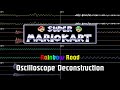 Super Mario Kart Rainbow Road Oscilloscope Deconstruction