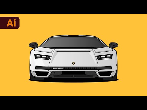 Lets draw the Youtube Button Adobe Illustrator Flat Design Tutorial