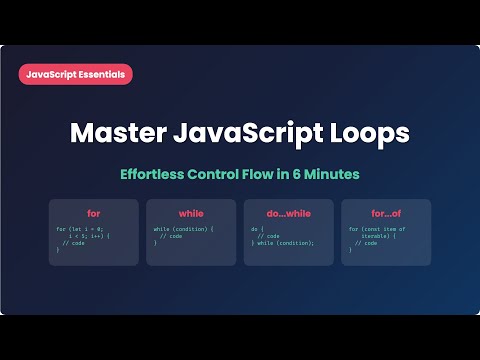 Master Javascript Loops In 60 Seconds Programming Coding