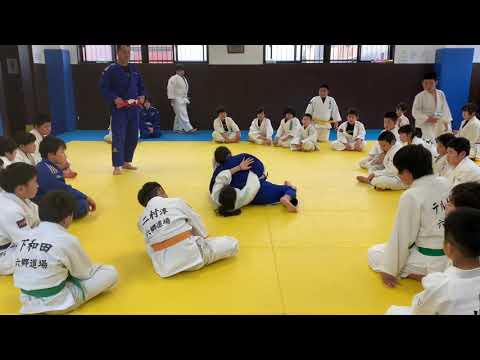 柔道　judo   寝技の攻防　袈裟固〜袈裟固