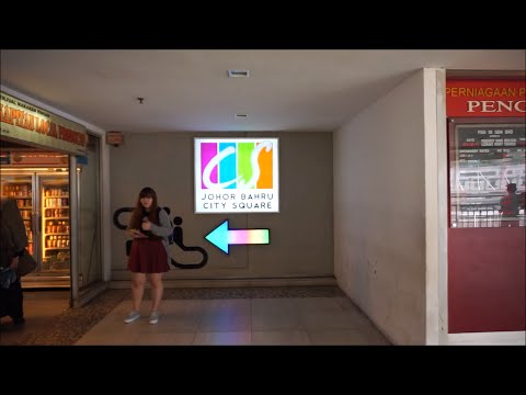 COMO CHEGAR DE CINGAPURA À PRAÇA DA CIDADE DE JOHOR BAHRU