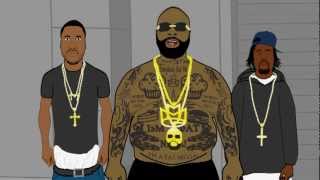 Rick Ross - Same Damn Time Remix Ft Plies &amp; Lil Wayne
