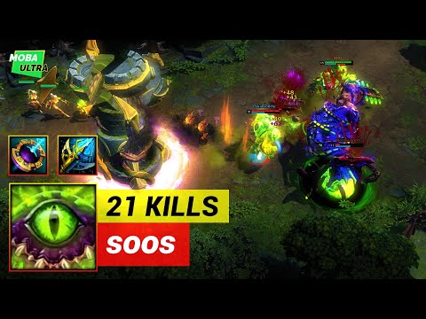 HoN Devourer PORTAL KEY with STAFF OF THE MASTER - MVP