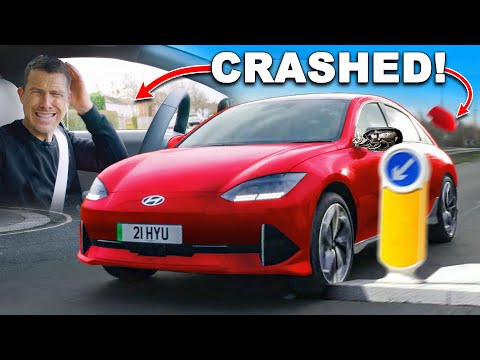 I 'crashed' the new Hyundai Ioniq 6 😐