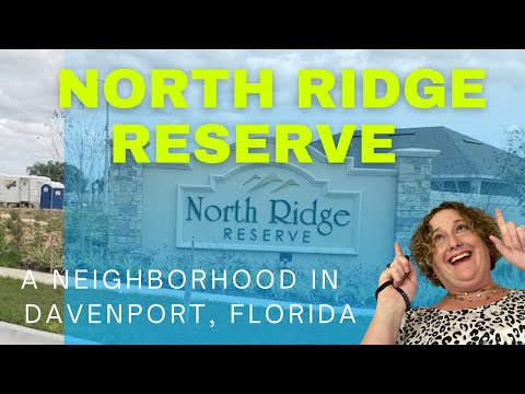 North Ridge Reserve - A Neighborhood Near Disney in Davenport Florida