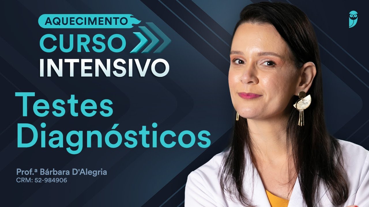 Testes Diagnósticos - Aula de Medicina Preventiva do Curso Intensivo Residência Médica