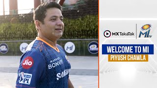 Our players welcome Piyush Chawla to the team | पियूष चावला का मुंबई इंडियंस में स्वागत | IPL 2021