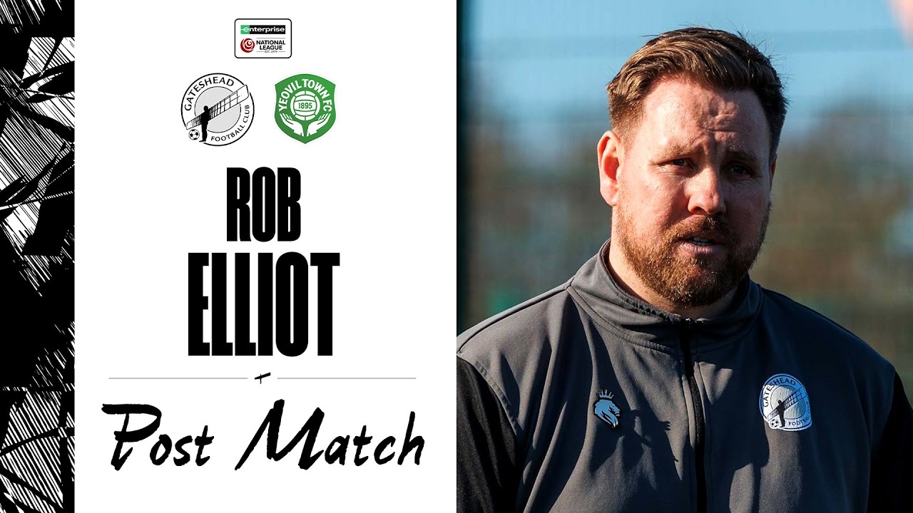 “Well worth three points!” 🙌 | Rob Elliot on Yeovil (H) win | POST-MATCH