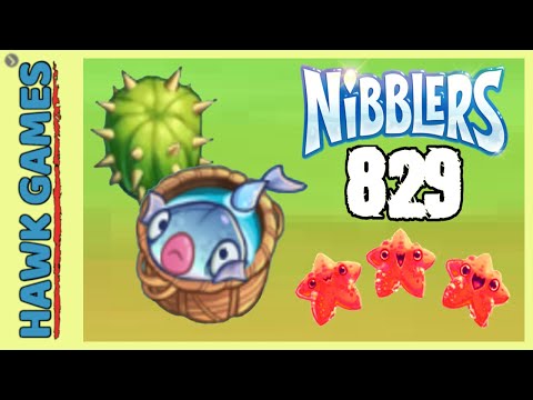 Fruit Nibblers Level 829 Hard - 3 Stars Walkthrough, No Boosters