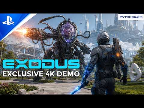 EXODUS New Exclusive Gameplay | Best 2027 OPEN WORLD SPACE RPG by Mass Effect Devs