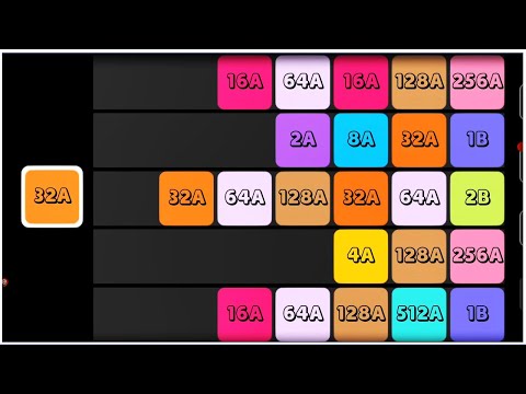 Merge Monkey Z - Merge Blocks 2048 Puzzle Game - Gameplay Walkthrough