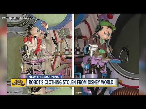Retired 'Wonders of Life' robot's clothing stolen from Walt Disney World