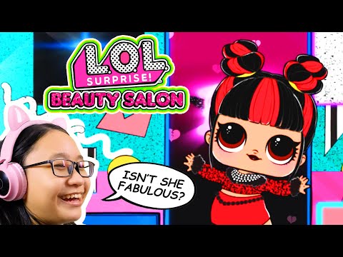 LOL Surprise! Beauty Salon - I made a FABULOUS LOL Doll!!! - YouTube
