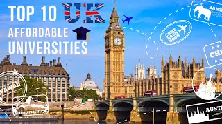 UK Top 10 Affordable Universities | Study in UK