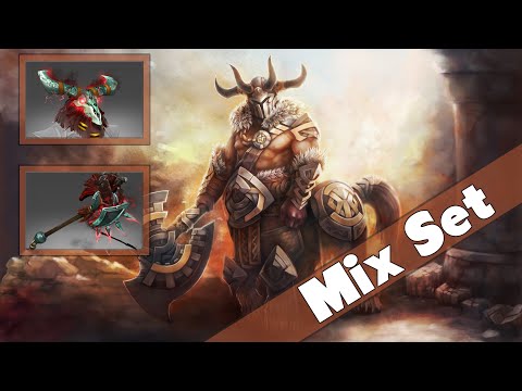 Dota 2 Centaur Warrunner Mix Set w/ Infernal Menace/ Infernal Chieftain