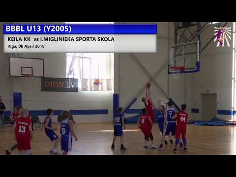KEILA KK 2005  vs I.MIGLINIEKA SPORTA SKOLA 2005