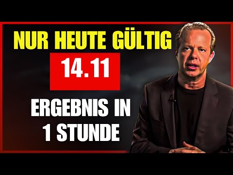 Wenn du das am 14. November siehst, verändert sich dein Schicksal JETZT – Joe Dispenza