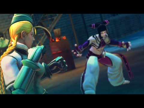 Ultra Street Fighter 4 Rival Cutscenes: Cammy vs. Juri