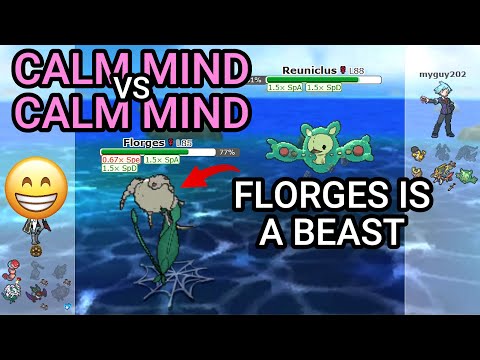 Calm Mind Florges Is Unstoppable! (Pokemon Showdown Random Battles) (High Ladder)