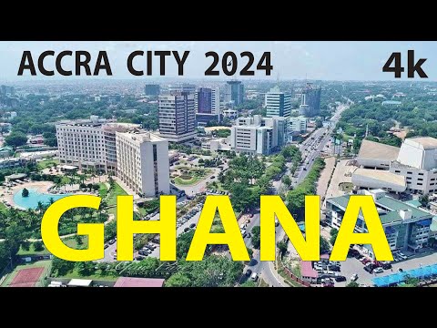 Accra City 2024 , Ghana 4K By Drone